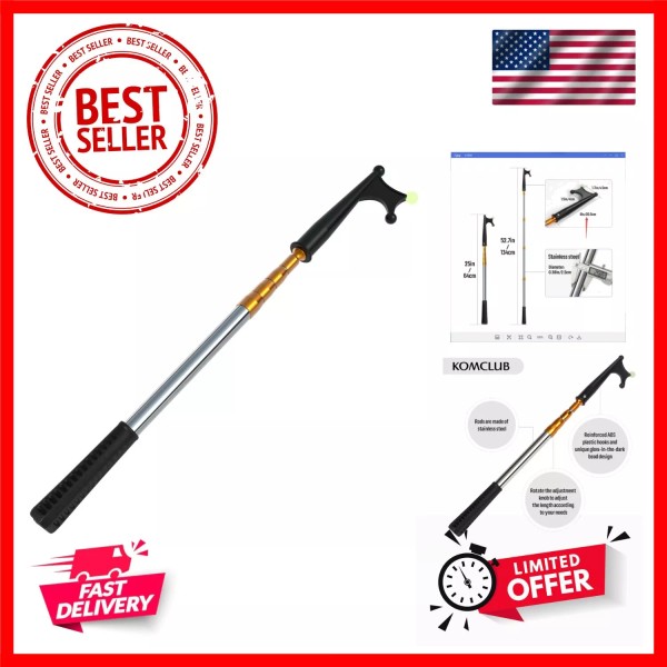 Telescopic Boat Hook for Docking Extension Pole Hook Push Stick