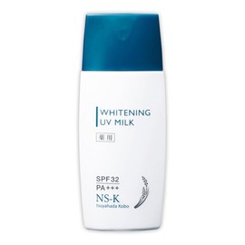 Nihonsheng NS-K Medicinal and Whitening UV Milk, 1.7 fl oz (50 ml), SPF32 PA+++ Sunscreen, Milk, Moisturizing, Ultraviolet Rays Sake Cosmetics, Sake Brewery, Natural Cosmetics, Skin Care
