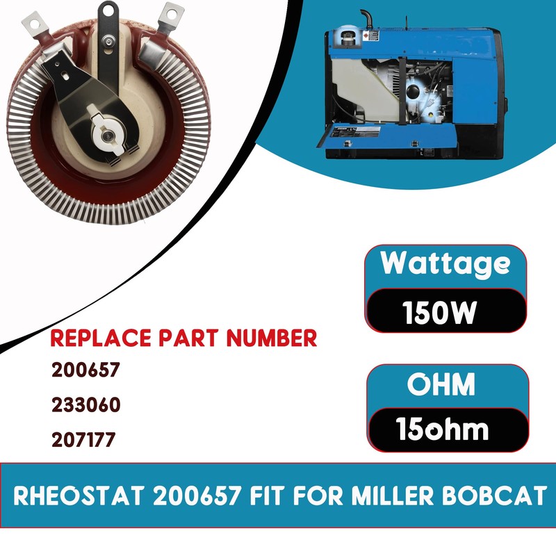 Rheostat 200657 233060 207177 Compatible with Bobcat 250 225 225NT