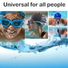 Tapones nasales de silicona para natación, bloque de agua de