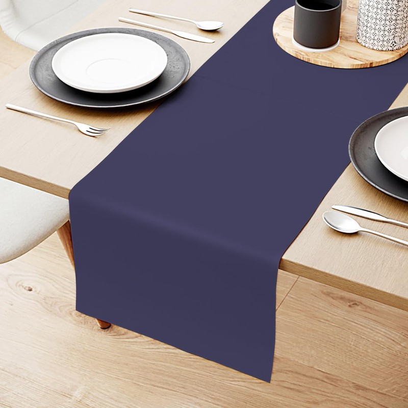 DeinPack Airlaid Table Runner, Dark Blue, 40 cm x 24