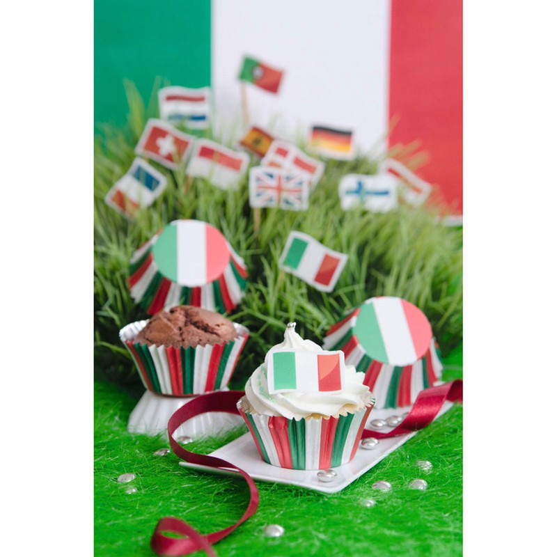 Staedter Italy Paper Baking Tray, Multi-Colour, 50-Piece