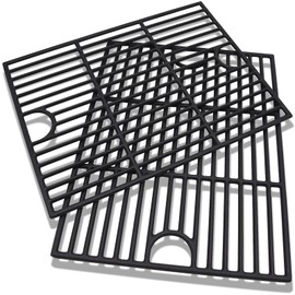 Grill Grates Replacement 17 Inch for Nexgrill 4 Burner 720-0830H, 720-0783E, 720-0830X, 5 Burner 720-0888N, 720-0888, 720-0888S, Charbroil 463344015, 463449914, Cast Iron BBQ Grill Cooking Grates.