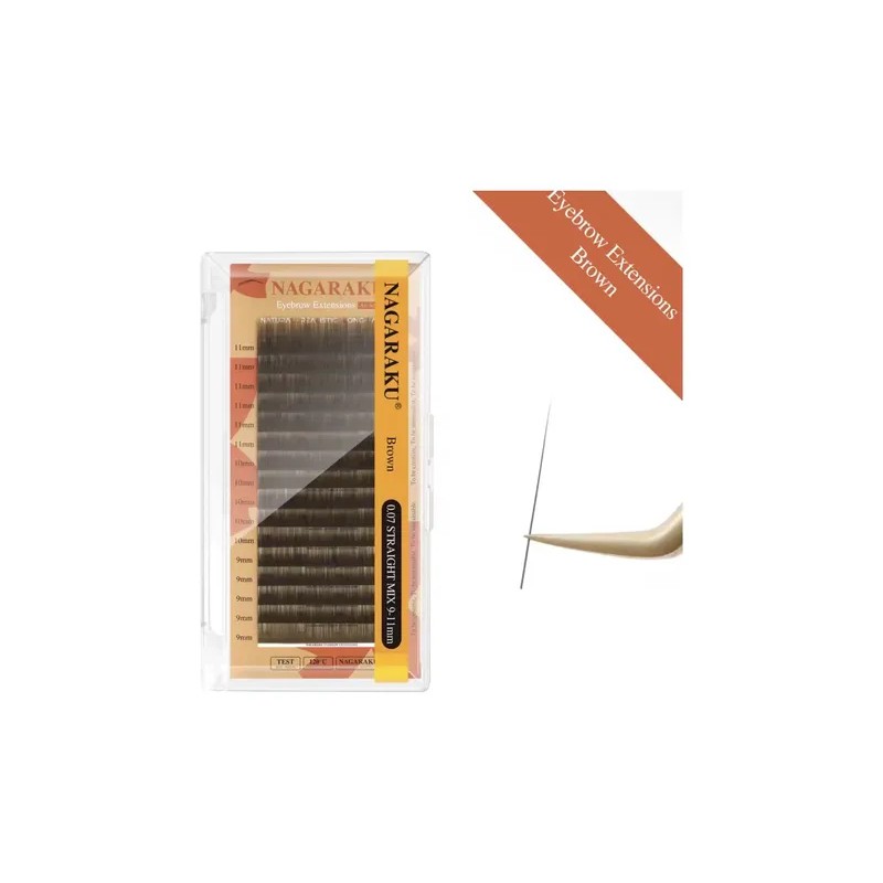 Blister Extensión De Cejas Nagaraku