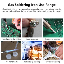 T-100 Portable Pen Type Gases Soldering Iron Gases Inflatable Soldering Iron Multifunctional Welding Temperature Adjustable Iron