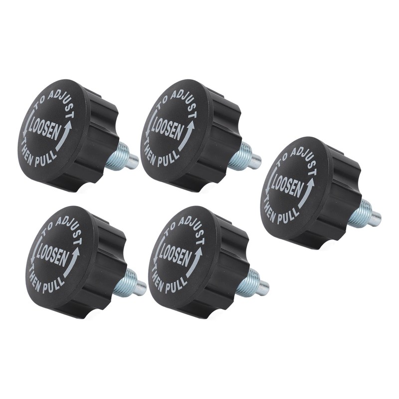 5PCS Fitness Equipment Ball Knob M16 Pull Pin Spring Knobs