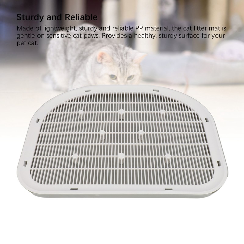 Cat Litter Mat Waterproof Sturdy Anti Slip Leakage Resistant Easy
