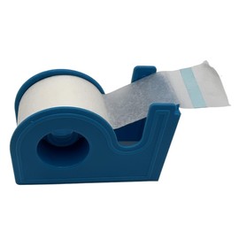 Microporous Medical Surgical Paper Tape 1" X 10 Yards with Dispenser (Pack of 2)