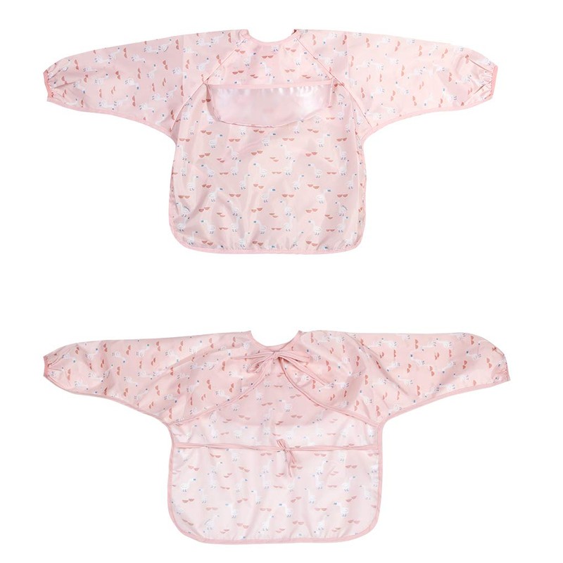 MOMSMENU Meal Apron, Baby Meal Apron, Long Sleeve for Kids,