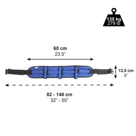 PEPE Mobility Transfer Belt with 7 Handles, Lifting Aid for Seniors (Pack of 1)