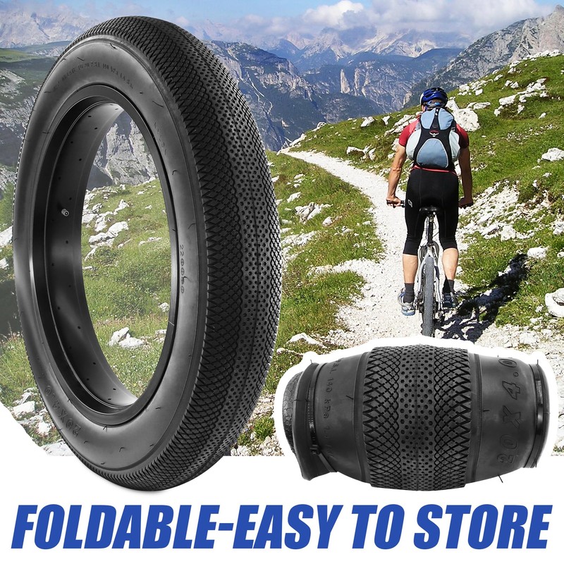 MAKELEN 2 Pack E-Bike Tire Fat Bike Tire 20"x4" with