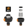 Fiskars 1027062 Indoor Tap Connector with Quick Release Release +