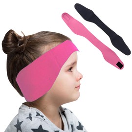 Pack of 2 Swimming Headbands, Children's Ear Band, Waterproof Swimming Band with High Elasticity, Ear Protection, Swimming for Children, Swimming, Surfing