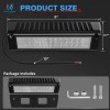 MICTUNING 1pc RV Porch Light, 9" Inch 54W 2000LM Camper