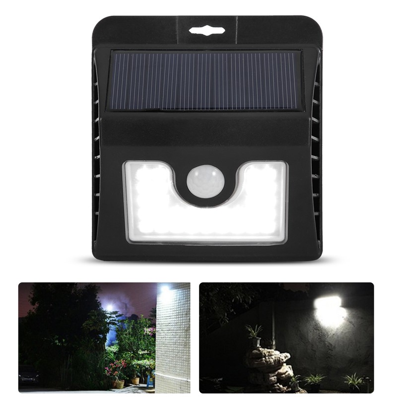 30 LEDs Solar Motion Sensor Night Light Outdoor Waterproof Garden