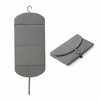 Foldable Hanging Ironing Board with Hook, 36x16 in, Gray