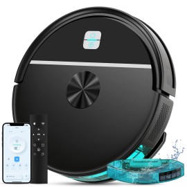 3 in 1 Wet Dry Mop Household Floor Cleaner Robot Vacuum Cleaner Aspiradora Robot Wireless 3500Pa Strong Suctioncolor: Black, plug type: US, voltage (v): 220-240V