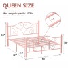 VECELO Twin/Full/Quee - Pink, Queen