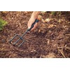 Fiskars Garden Tool Set, 3 Pieces, Flower Rake, Trowel, Trowel,