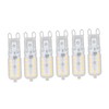 6pcs G9 LED Bulb 5W Transparent Cover 22LED Dimmable G9