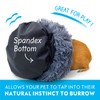 Paw Inspired Furr-O Burrowing Pet Bed with Zip-On Spandex and