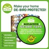 De-Bird Scare Tape - 125 Ft Roll, Holographic, Garden Style