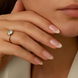 24PCS French Minimalist Elegance Nails with Natural Soft Pink and Short Oval Design Includes Nail Tools Easy to Apply Elegant Nude Look for Daily and Party Wear Use