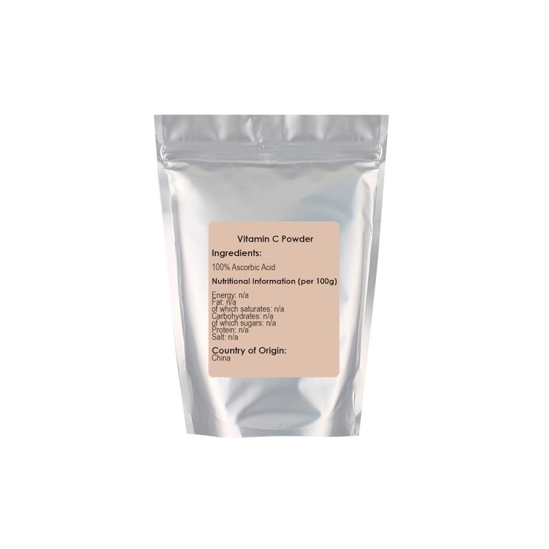 Vitamin C Powder (Ascorbic Acid) 250g by Stone Arches -