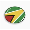 Flag of Guyana | 3D Domed CAR Emblem Badge Sticker