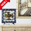 THE GEARS CLOCK Desk Clock 10 Inches with Real Moving