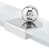HOJLKLD Glass Door Pull Handle, 2PCS Door Clips Pull Handles
