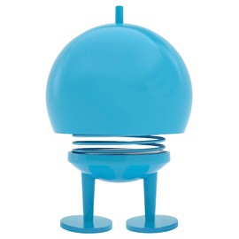 Hoptimist Bumble, Wackelfigur Deko Skandinavisch, Deko Wohnzimmer, Schreibtisch Deko, Büro Gadgets, Tolle Kleine Geschenke, 7,5 x 8,5 x 10,7 cm, Medium, Türkis