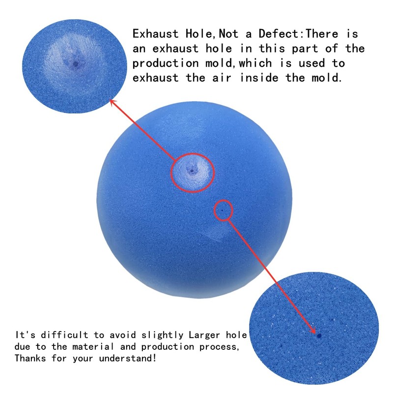 Aiyouwei Soft Noiseless Foam Ball, Sponge Ball, Indoor Activity Ball,