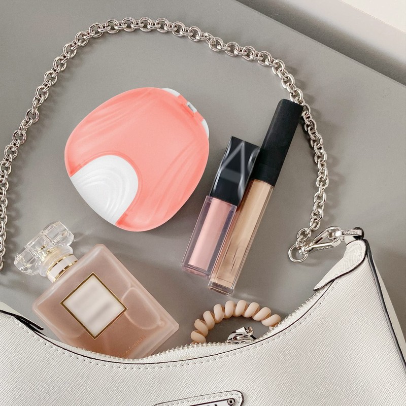 1 Pack Press Retainer Case, Portable Denture Box, Braces Denture