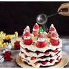 Powdered Sugar Shaker Duster With Lid Sugar Flour Sifter for