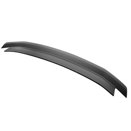 Pre-Painted Trunk Spoiler Compatible With 2010-2014 Ford Mustang, Matte Black ABS Plastic Rear Spoiler Wing Tail Deck Lid Finnisher Other Color available by IKON MOTORSPORTS, 2011 2012 2013
