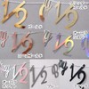 regalo Half Birthday Letter Banner Garland Decoration Happy Birthday Happy