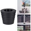 Zodazoqa Umbrella Cone Wedge Parasol Base Stand 1.5 Inch/ 38