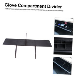 Ciieeo Glove Box Organizer Insert for Model Easy Installation Storage for Organized Car Interior Durable Design Fit for Console