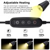 Reptile Heat Lamps, UVA/UVB Turtle Heat Lamp,Turtle Aquarium Light Bulbs,