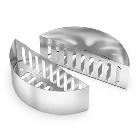 Charkettle by Skyflame Set of 2 Stainless Steel Charcoal Basket Holders, Compatible with Weber/Napoleon 22” and 26” Kettle Grills and Other Similar Size Models