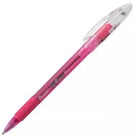 Pentel Sparkle Pop Metallic Gel Pen Iridescent Ink Color Changing Pink 1 Count