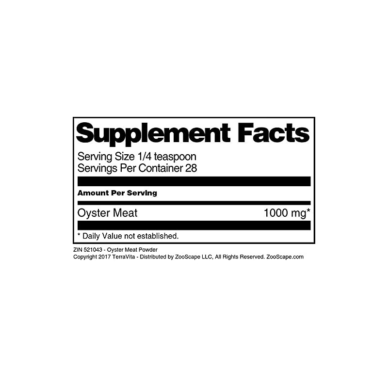 Oyster Meat Powder (1 oz, ZIN: 521043)