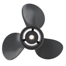 Outboard Propeller - 3 Blades Aluminium Boat Propeller for Honda Engines 20‑30HP - 10 Spline Tooth - RH
