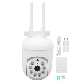 WiFi Security Cameras 1080P 2 Way Talk 2.4GHz WiFi 100‑240V Surveillance Cameras for Baby Elder Dog EU Plug