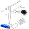 Creperture Pack of 12 Brake Switch Stopper, Car Brake Pedals