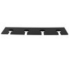 2Pcs Wall Mounted Acrylic Wine Glass Holder Space Saving Stemware