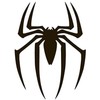 AK- Black Spider Logo Vinyl Stickers for Laptop | Tablet