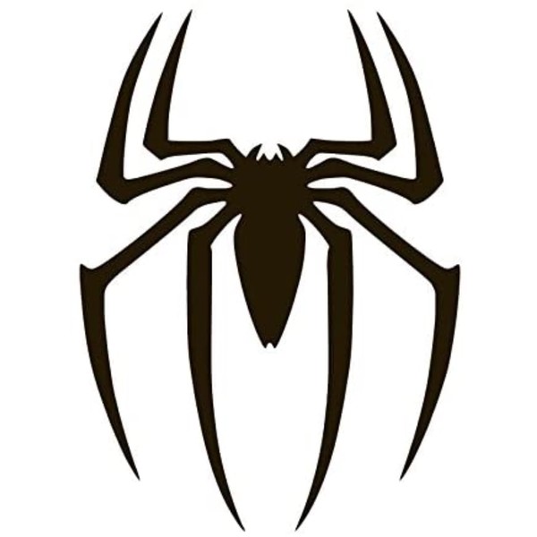 AK- Black Spider Logo Vinyl Stickers for Laptop | Tablet