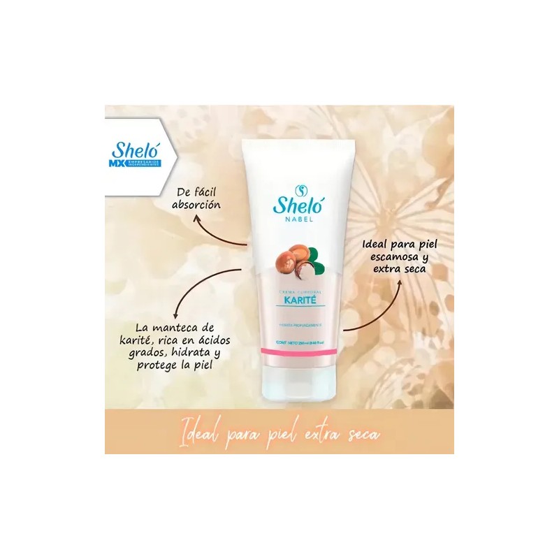 2 Crema Corporal Karité Hidratación Profunda Ideal Piel Seca Neutra